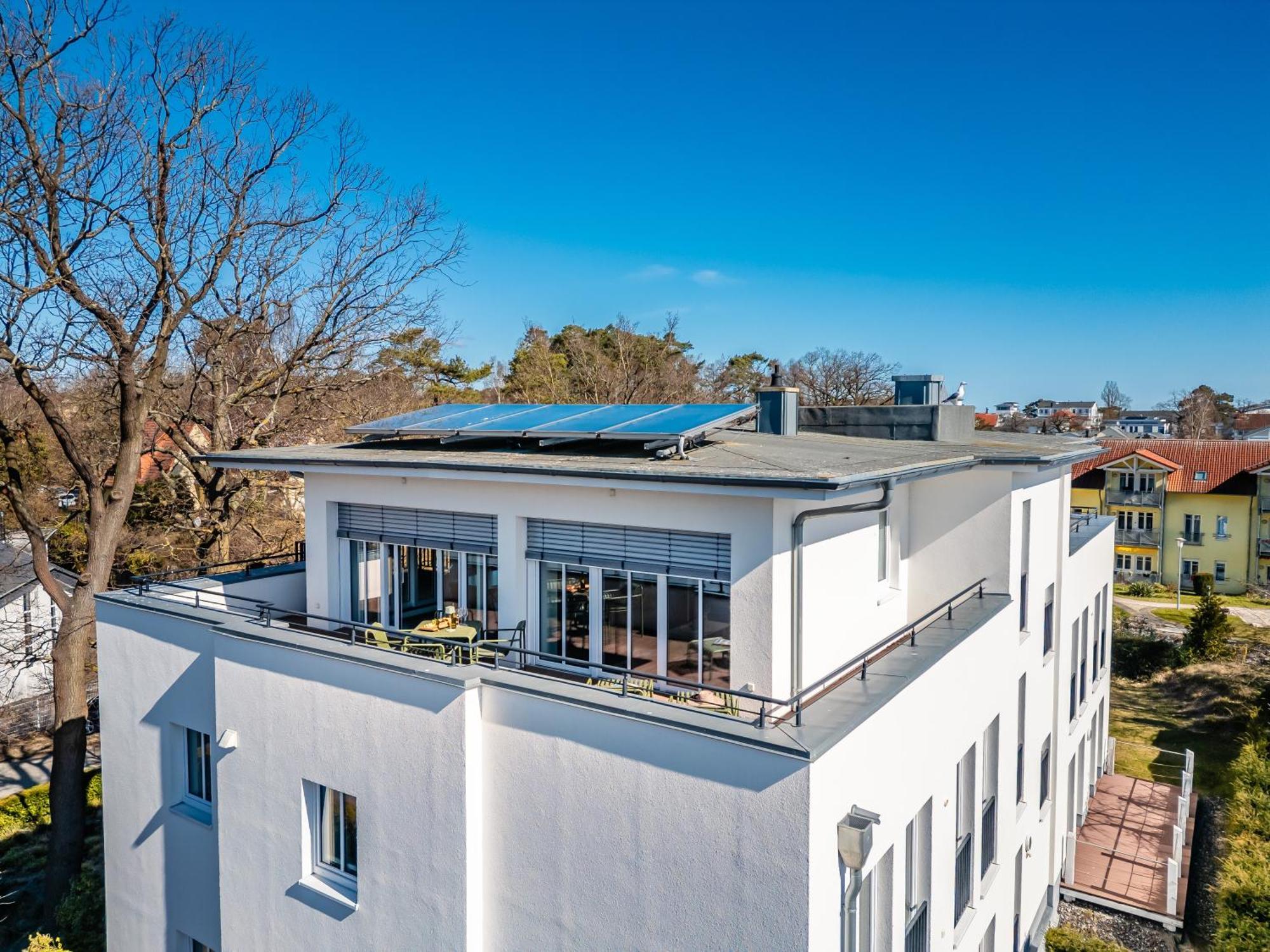 Villa Lindholm Wohnung 5 Penthouse Binz Exteriér fotografie
